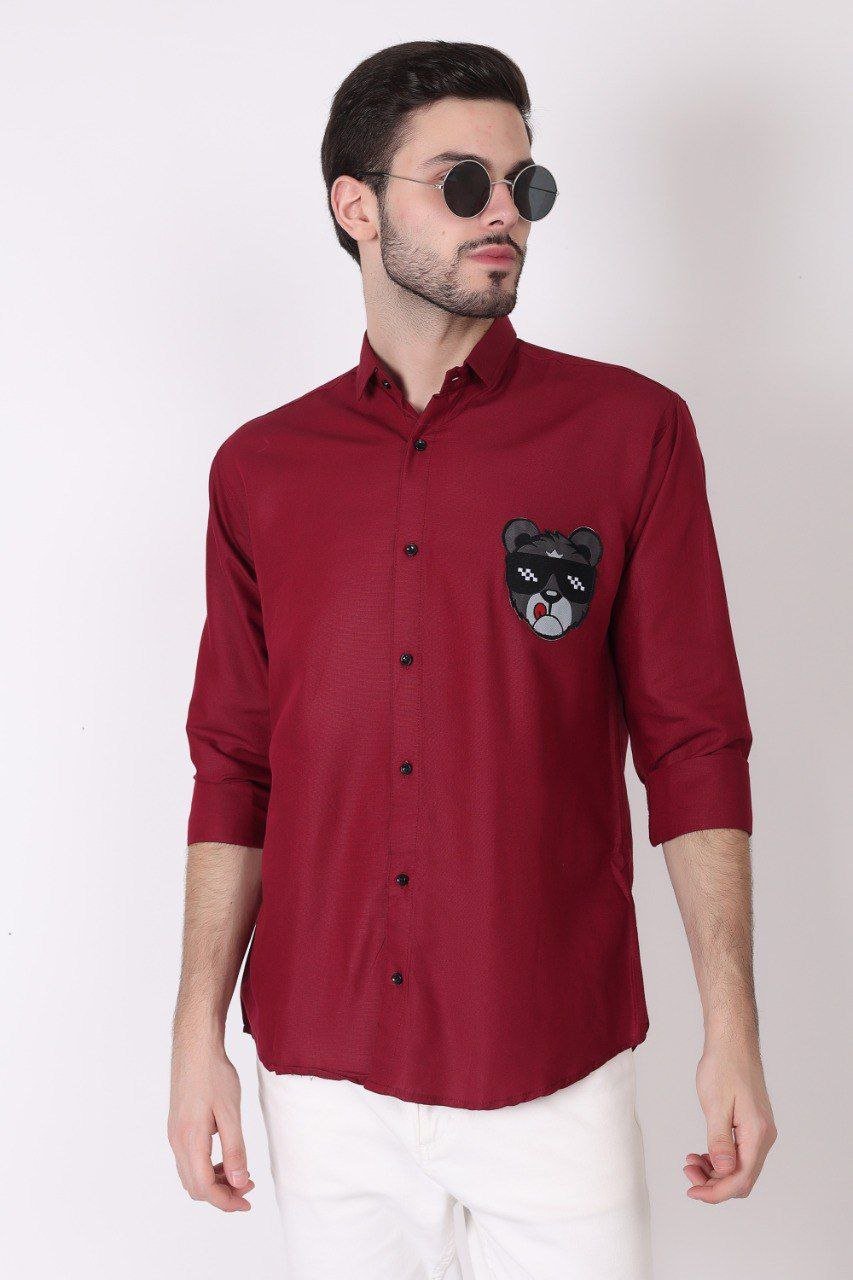 PLAIN FULL SLEEVE SHIRT