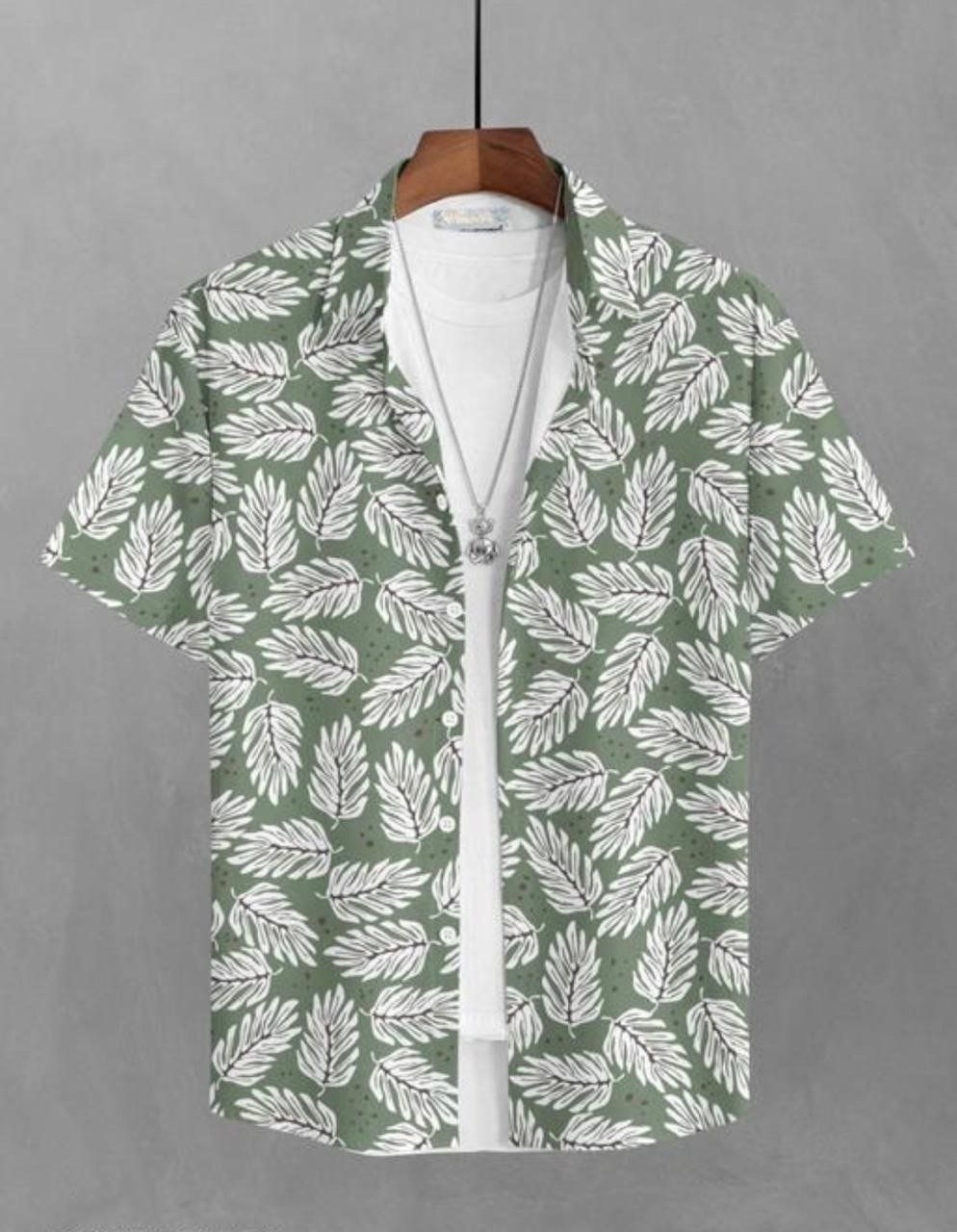 Trendy Half-Sleeve Summer Shirt