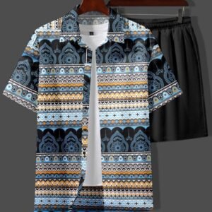SPECIAL SUMMER MEN'S DIGITAL PRINTED BEACH AND NIGHT WEAR